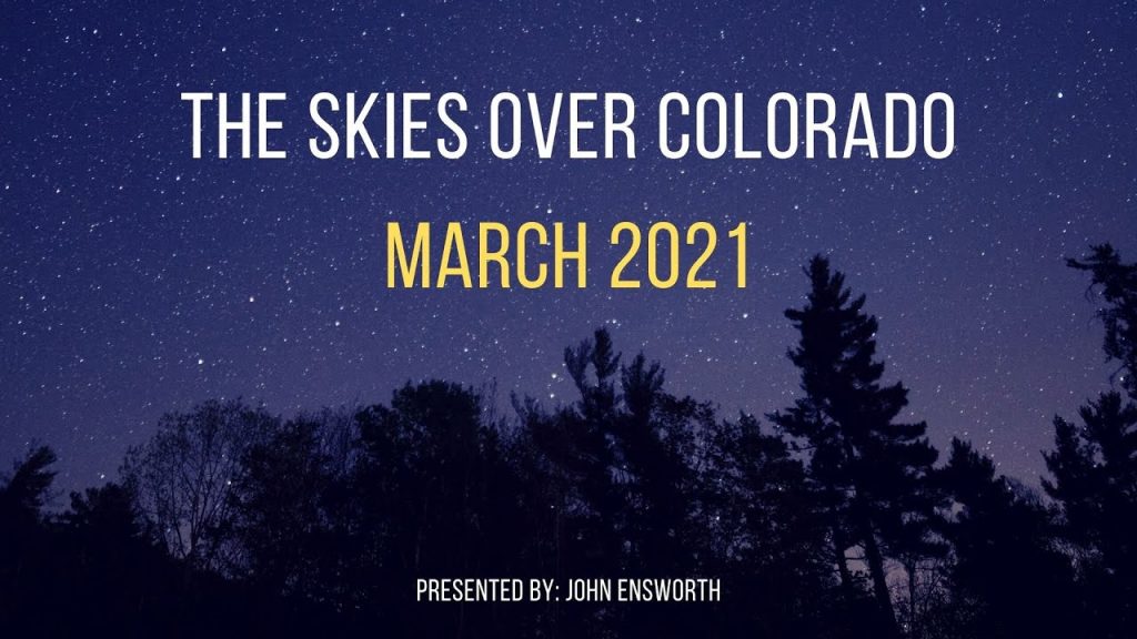 Colorado's March 2021 sky captured in a scenic view