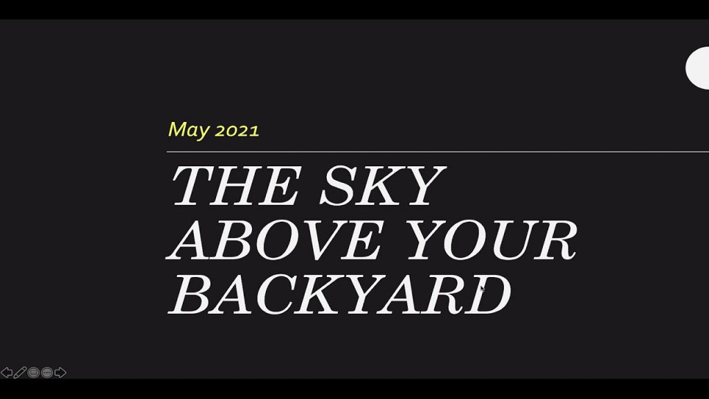 The sky above your backyard is a stunning black and white masterpiece