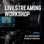 Livestreaming workshop