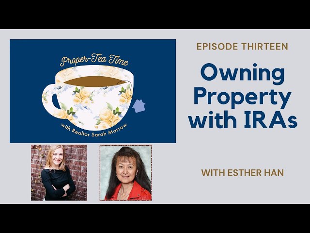 two women discussing owning property with IRAs over a cup of coffee