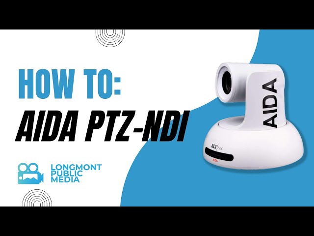A camera displaying the words "how to add ptz" for NDJ