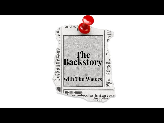 The back story with Tim Waters - a captivating tale of friendship and adventure