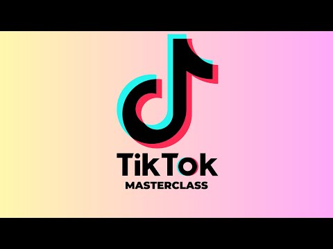 Learn how to master TikTok with this TikTok Master Class logo