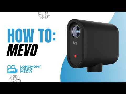 A webcam featuring the words "how to mevo" on it