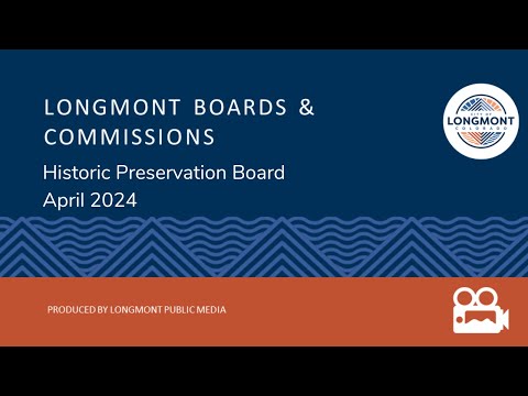 Historic Preservation Commission- April 2024