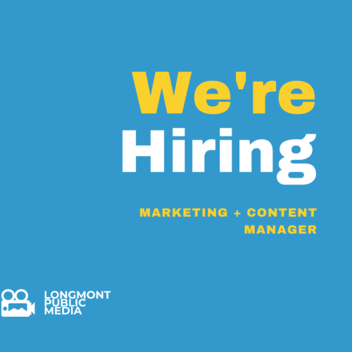 We're hiring a marketing and content manager at our company